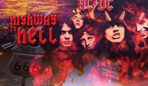 Ac Dc Highway To Hell Wallpaper By Princesscannabis On Deviantart