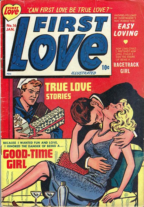 Comicbookcovers “ First Love Illustrated 16 January 1952 Pencils