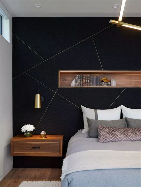 Bold Black Accent Wall Ideasaccent Black Bold Ideas Wall In 2020