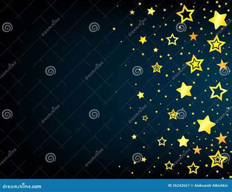 Cartoon Star Colored Background Royalty Free Stock Photography Image