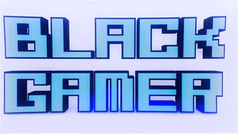 Intro 1 Black Gamer By Gaabrielvictor Youtube