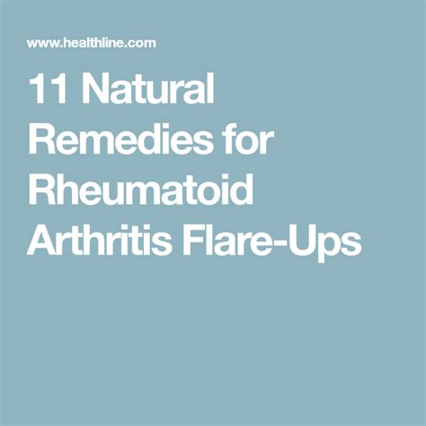 20 Remedies For Rheumatoid Arthritis Flare Ups Rheumatoid Arthritis