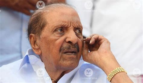 Kerala Congress B Chairman Balakrishna Pillai Passes Away The Week