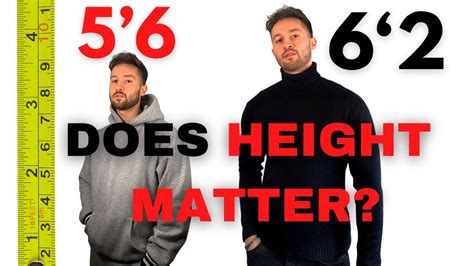 Does Height Matter What Is The Perfect Height Youtube