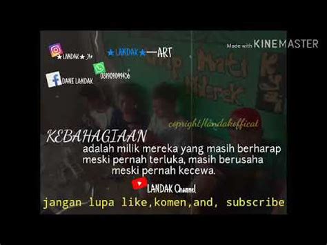 Kata—kata buat story' wa keren😁.,by landak) - YouTube