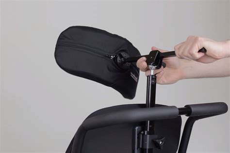 Wheelchair Headrest Aries Curvus Future Mobility Products