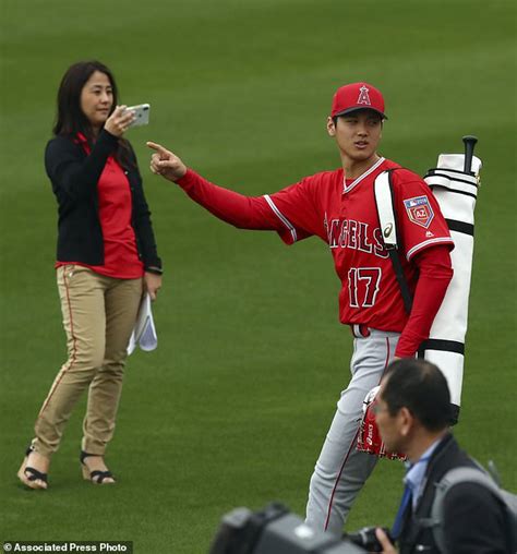 Ohtani Begins With Angels To Great Fanfare Expectations Daily Mail