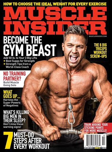 Muscle Insider Magazine Issue 43 Back Issue
