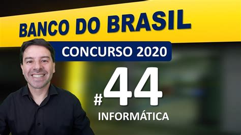 O concurso banco do brasil será de amplitude nacional, o que não aconteceu nas edições anteriores. Concurso Banco do Brasil 2020 | Escriturário Aula 44 de informática - YouTube