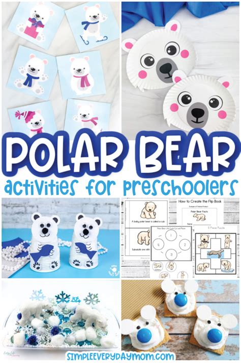 Polar Bear Crafts Kindergarten