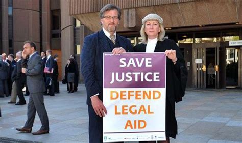 Barristers Hold Walk Out Over Cuts To Legal Aid Uk News Uk