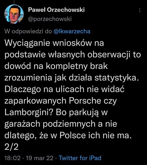 Łukasz Warzecha On Twitter Po Lekturze Części Komentarzy Do Wątku