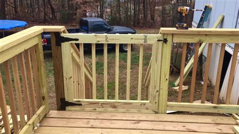 How To Build A Gate On A Deck Builders Villa
