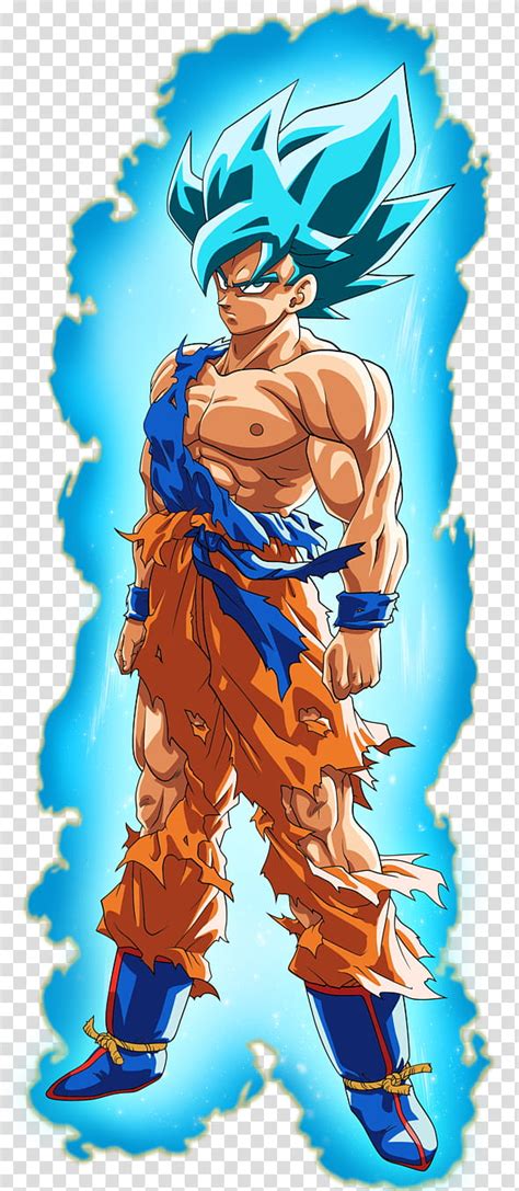 Goku Ssj Namek Super Saiyan Blue Aura Palette Transparent Background