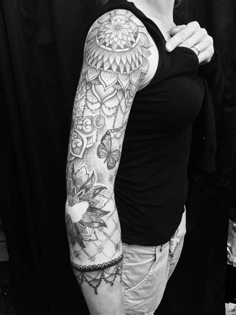 Mandalas Tattoo Sleevetsttoo Sleeves Ideas Arm Sleeve Flower Tattoos