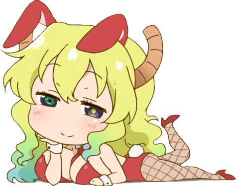Transparent Bunny Lucoa Miss Kobayashi S Dragon Maid Know Your Meme