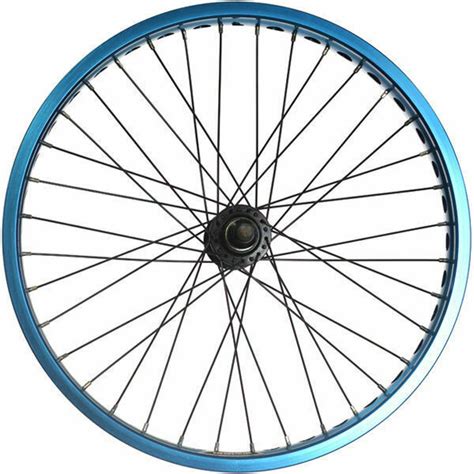 Buy Bmx Bike Wheelswheelset Wide Rim Blue Cd