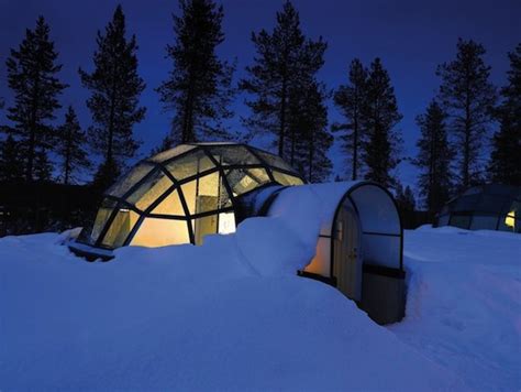 20 Glass Igloo Tiny Houses Make Village For Northern Lights