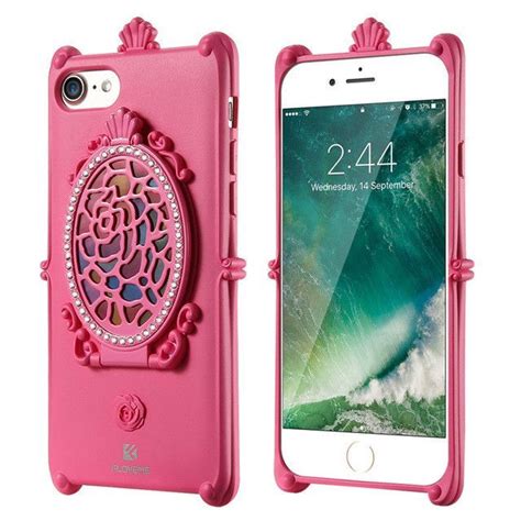 Floveme Case For Iphone 6 6s 7 Plus Magic Makeup Mirror Cover Coque For