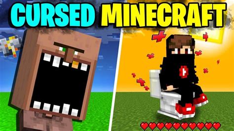 9 cursed minecraft mods data pack and textures creeper gg