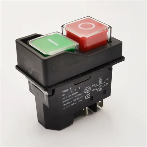 Yh02 A 4pins5pins Electromagnetic Starter Push Button Switches 16a