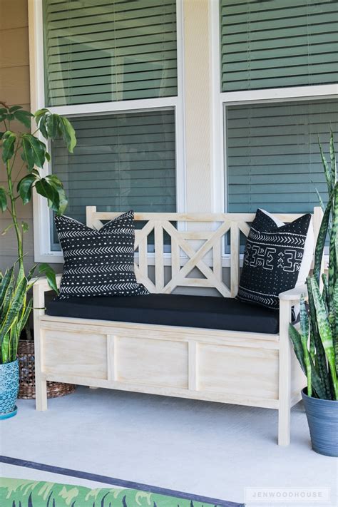 Learn more about this diy bench →. How To Build A DIY Outdoor Storage Bench