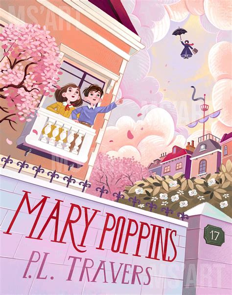 Mary Poppins cover on Behance | Mary poppins, Mary poppins book, Poppins