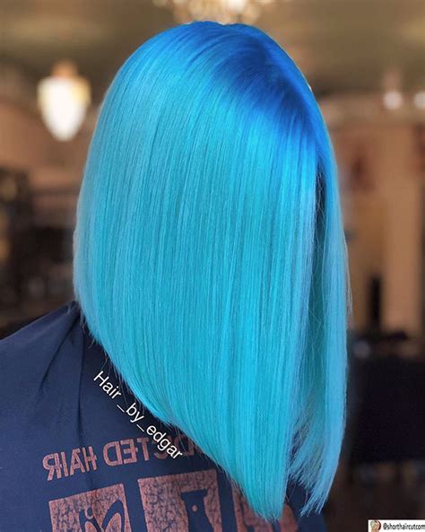20 The Coolest Short Blue Hair Colors Of This Season Best Short Hair