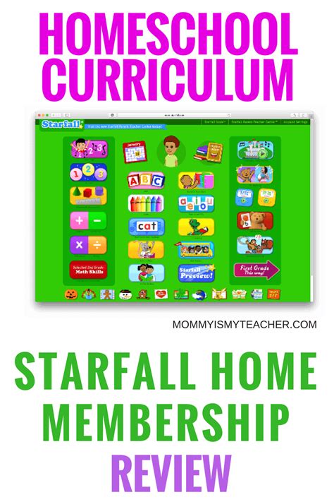 How To Use The Starfall Home Membership A Homeschooling Mom Review