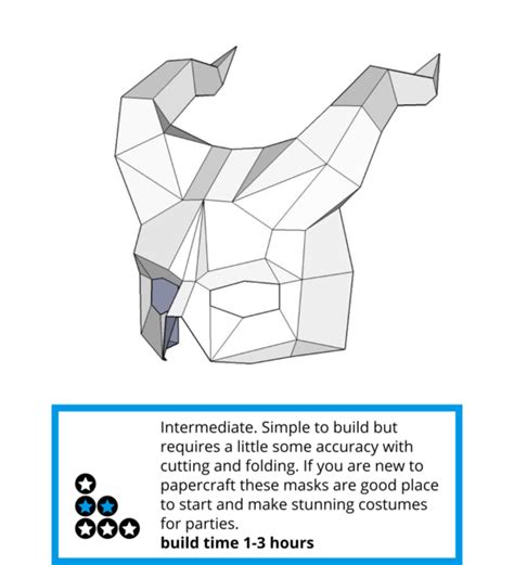 Maybe you would like to learn more about one of these? Resultado de imagen para free template wintercroft mask | Trucos diarios, Origami, Free