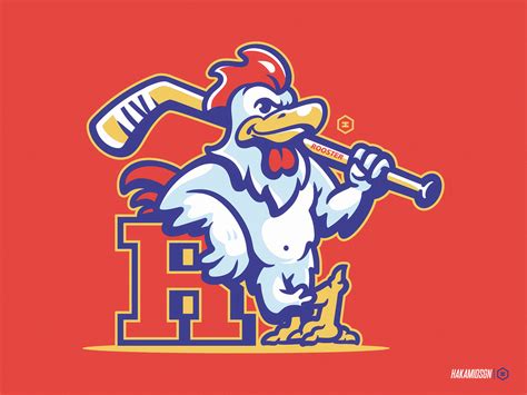 Rooster Hockey Mascot For Sale By Hakam Mid On Dribbble