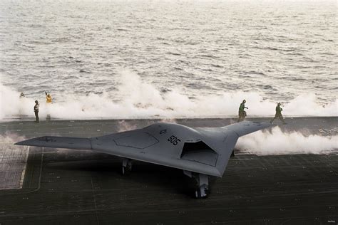 Us Navys X 47b Carrier Capable Stealth Uav Achieved Significant