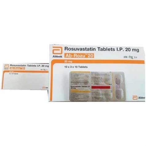 Ab Rozu 20 Tablets General Medicines At Best Price In Ernakulam