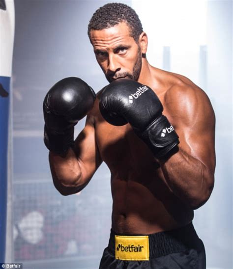 Rio Ferdinand Tries Hands On Boxing The Nation Newspaper