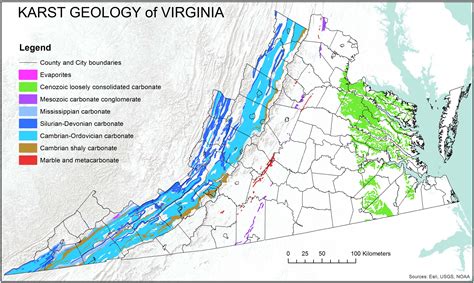 Virginia Natural Resources Map Draw A Topographic Map