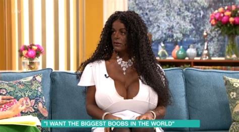 Woman Who Injects Herself To Become Black To Get Worlds Biggest Breast Implants Metro News