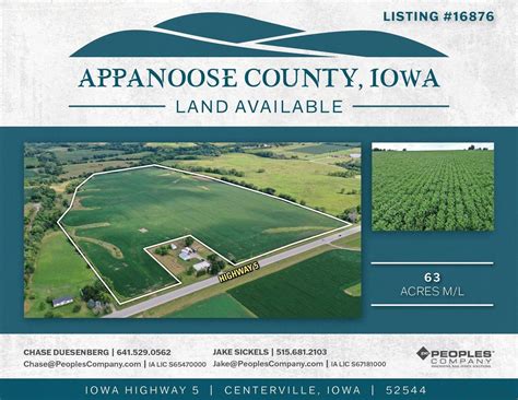 Centerville Appanoose County Ia Farms And Ranches For Sale Property Id 416576507 Landwatch