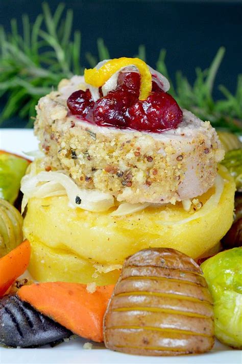 Serve with roasted potatoes or buttered noodles to soak up the. herb crusted pork tenderloin | Thanksgiving recipes | Pork ...