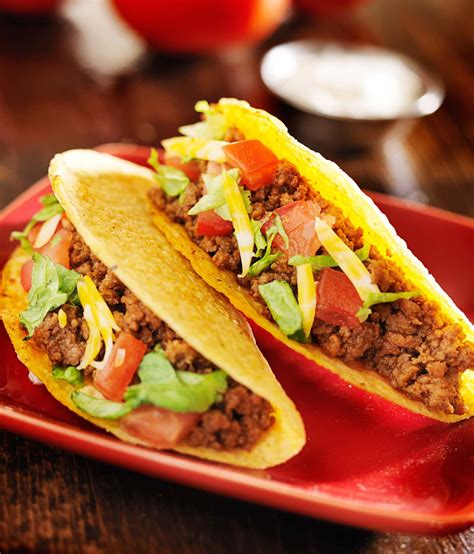 Easy Ground Beef Tacos Beef Recipes Lgcm