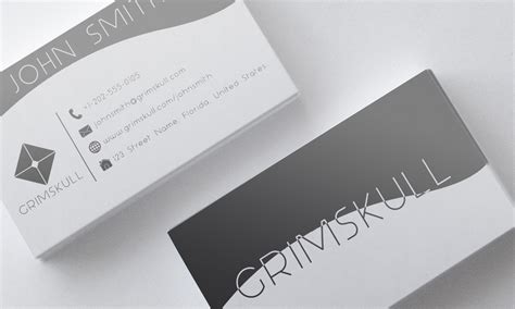 Customizable business cards templates card design text style photo. Black and White Business Card Template by Nik1010 on DeviantArt