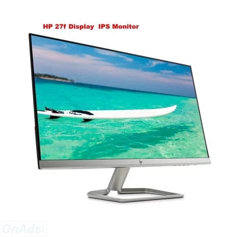 Hp 27f Display Ultraslim Full Hd Ips 27 Inch Monitor