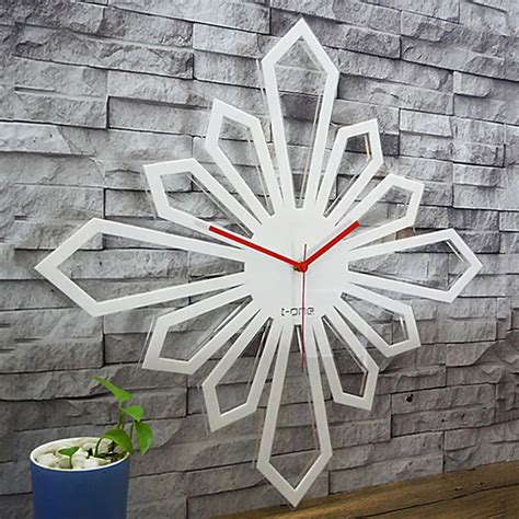 Buy Acrylic Large Wall Clock Modern Design For Living Room Simple Personality