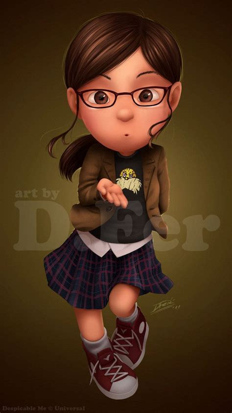 commission margo by dfer32 on deviantart despicable me girl cartoon minions cartoon