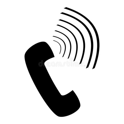 Phone Call Icon Vector Telephone Symbol Stock Vector Illustration Of