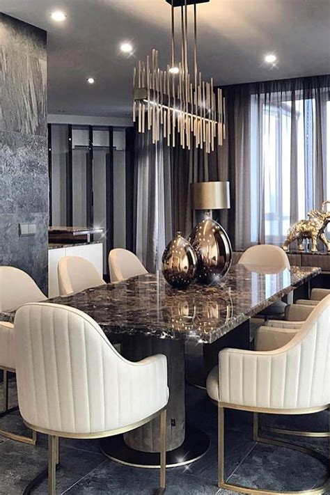The Most Impressive Luxury Dining Room Sets Small Design