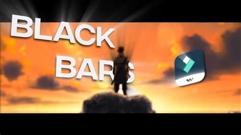 Moving Black Bars Filmora Tutorial Youtube
