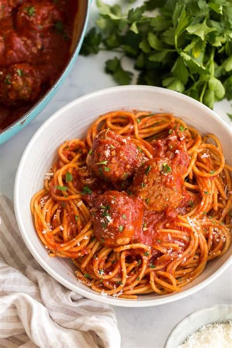 Spaghetti And Meatballs The Recipe Rebel