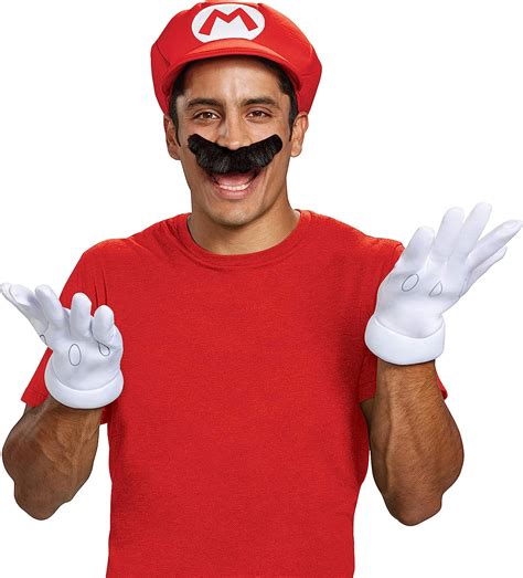 Buy Disguise Mens Nintendo Super Mario Brosmario Adult Costume