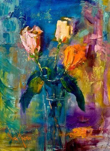 Pinterest Floral Oil Paintings Modern Art Abstract Oil Painting