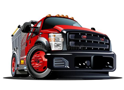 A wide variety of cartoon. Vector Cartoon Fire Truck stock vector. Illustration of ...